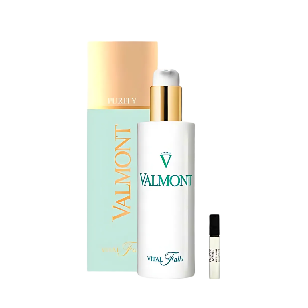 Valmont Purifying Ritual Vital Falls & Fizzy Mint Sample 5oz/150ml