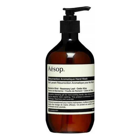 Aesop Resurrection Hand Wash Vegan and Cruelty Free Cleanser