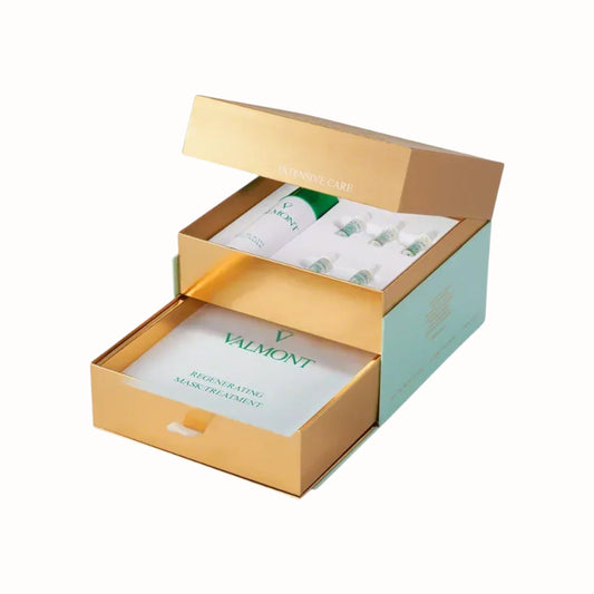 Valmont Regenerating Mask Treatment 5 Sheets & Vials+Spray - DermLane
