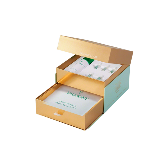 Valmont Regenerating Mask Treatment 5 Sheets & Vials+Spray