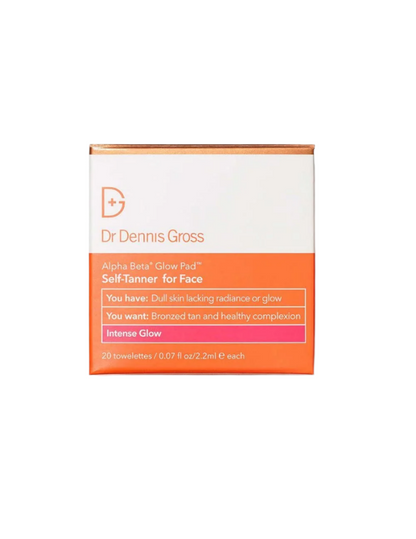 Dr. Dennis Gross Alpha Beta Glow Pad für intensives Strahlen im Gesicht