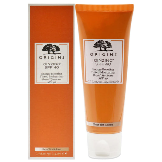Origins Ginzing Energy- Boosting Tinted Moisturizer SPF40