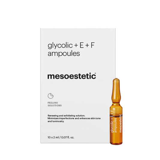 Mesoestetic Glycolic + E + F Ampoules