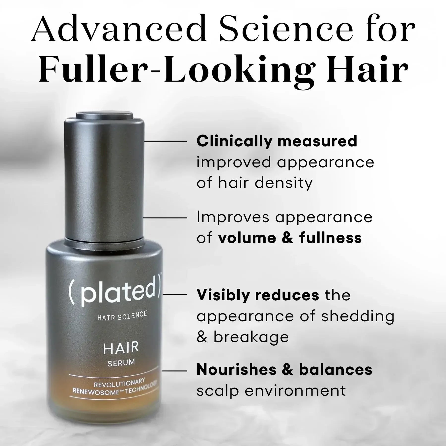 Plated Skin Science Hair Serum - DermLane