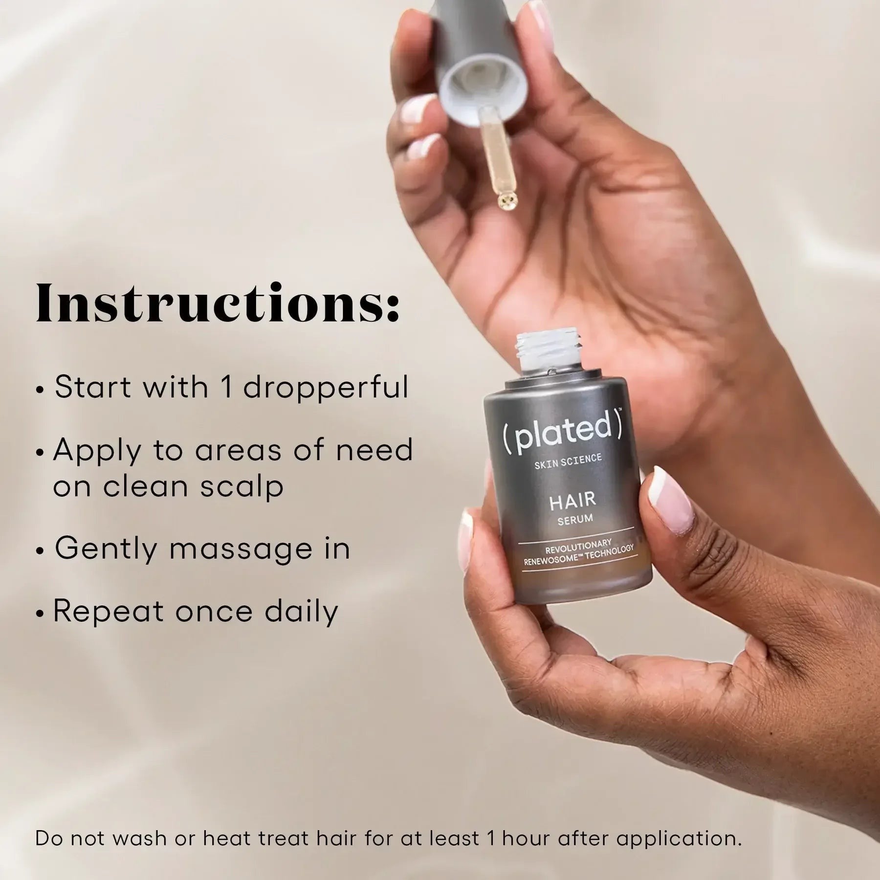 Plated Skin Science Hair Serum - DermLane