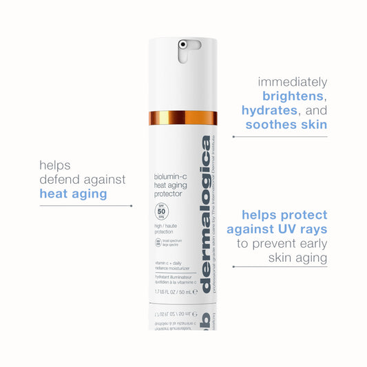 Dermalogica BioLumin-C Heat Aging Protector SPF 50 Sunscreen