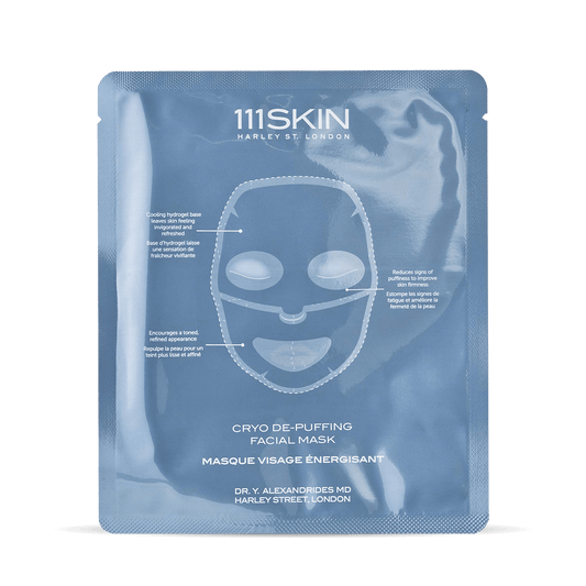 111 Skin Cryo De-Puffing Facial Mask Boxed Fragrance Free