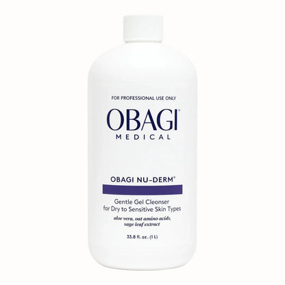 OBAGI NU-DERM Gentle Gel Cleanser for Dry to Sensitive Skin - DermLane