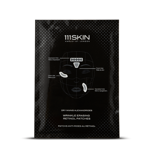 111 Skin Wrinkle Erasing Retinol Patches Box