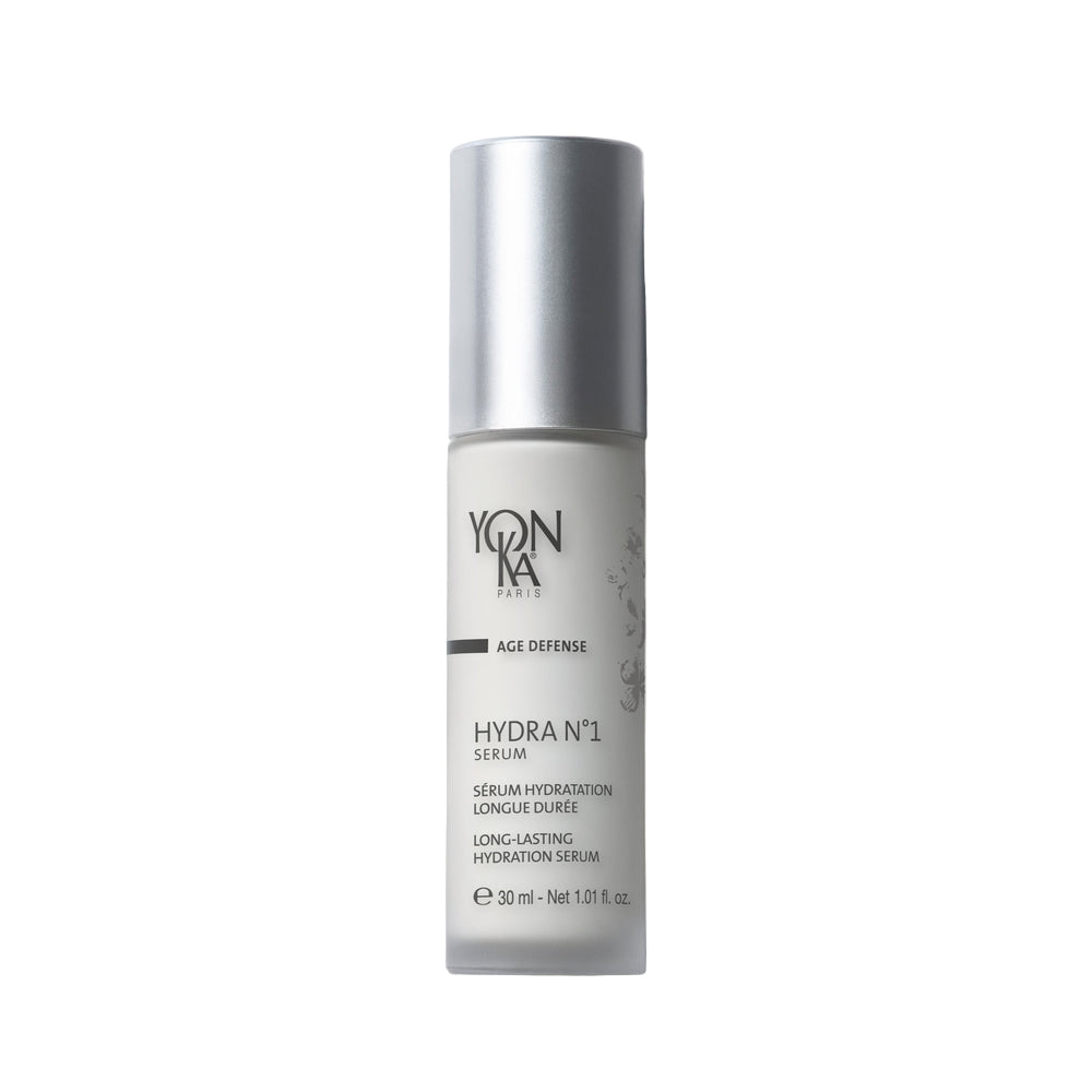Yon-Ka skincare serum bottle on a white background